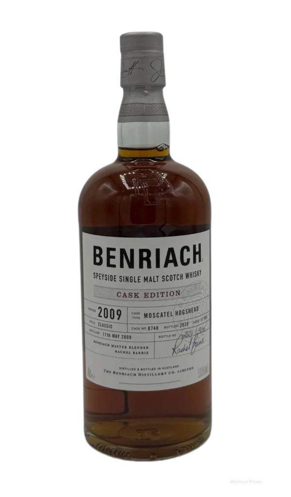 Benriach Cask Edition Moscatel Hogsh 11Y #8748 0.7 ltr.