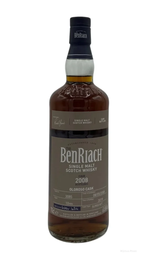 Benriach Single Oloroso Cask 3237 2007 61,2% 0,7 ltr.